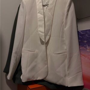 Zara Classic White Men's Tuxedo Blazer